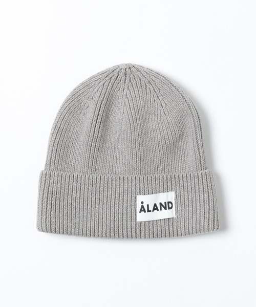 ALAND（エーランド）の「【UNISEX】ALAND／Ａロゴコットンビーニー（ハット・レディース・グレー/アイボリー/ブラック/ネイビー・FREE）」の8枚目の写真