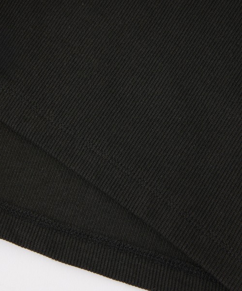 X-girl（エックスガール）の「OUTLINE OVAL LOGO TANK TOP（タンクトップ・レディース・ホワイト/ブラック/ブラウン/マルチ・S/M）」の9枚目の写真