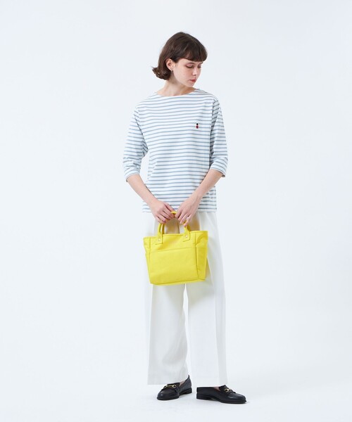 MACKINTOSH PHILOSOPHY（ﾏｯｷﾝﾄｯｼｭ ﾌｨﾛｿﾌｨｰ）の「JUBILEE　ミニトート（ハンドバッグ・レディース・ライトブルー/イエロー/ダークネイビー・FREE）」の9枚目の写真