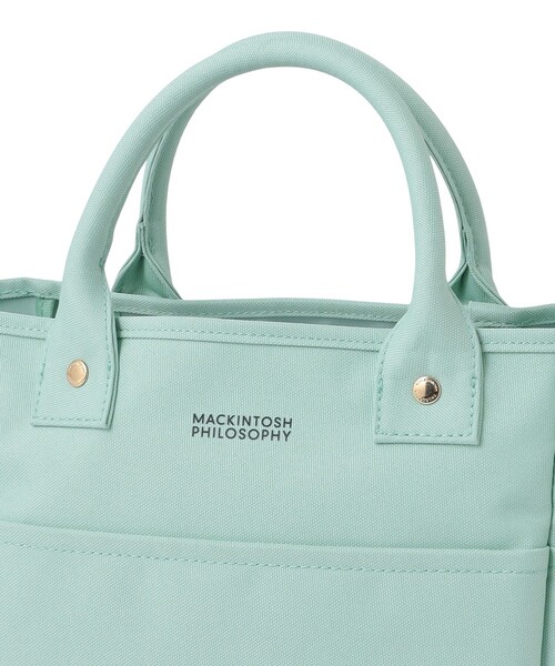MACKINTOSH PHILOSOPHY（ﾏｯｷﾝﾄｯｼｭ ﾌｨﾛｿﾌｨｰ）の「JUBILEE　ミニトート（ハンドバッグ・レディース・ライトブルー/イエロー/ダークネイビー・FREE）」の14枚目の写真