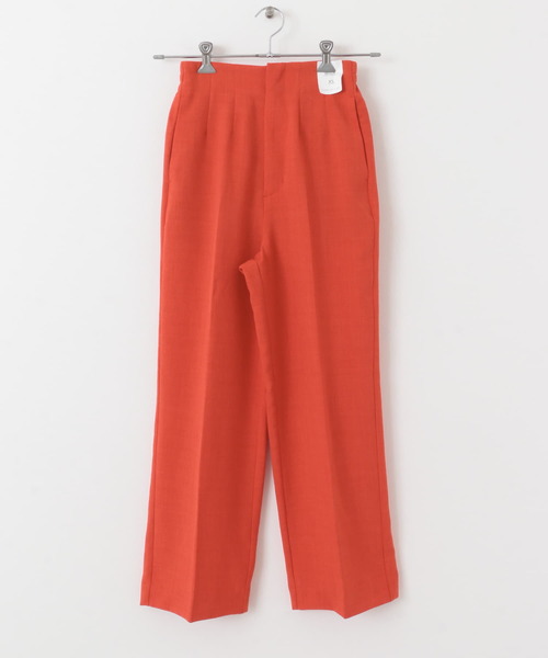 UR TECH DRYLUXE』リネンライクワイドパンツ（スラックス
