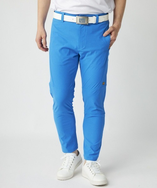 Loudmouth(ラウドマウス)の「LOUDMOUTH/ラウドマウス ゴルフウェア 8WAYストレッチ NEWシルエット 切替 ロングパンツ ストレッチパンツ 吸汗速乾 UV 接触冷感(その他パンツ・メンズ・ホワイト/ターコイズブルー/パープル/ブラック・LL/M/L)」の1枚目の写真