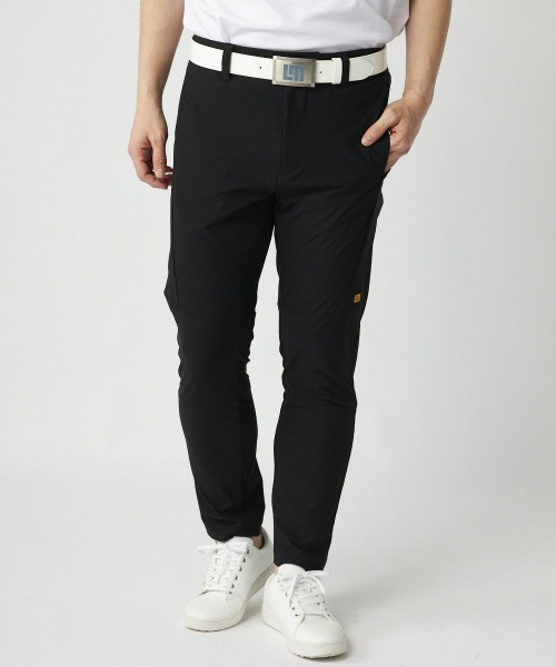 Loudmouth(ラウドマウス)の「LOUDMOUTH/ラウドマウス ゴルフウェア 8WAYストレッチ NEWシルエット 切替 ロングパンツ ストレッチパンツ 吸汗速乾 UV 接触冷感(その他パンツ・メンズ・ホワイト/ターコイズブルー/パープル/ブラック・LL/M/L)」の3枚目の写真