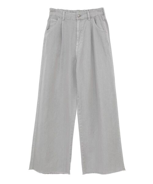 Green Parks(グリーンパークス)の「カラーピグメントパンツ(その他パンツ・レディース・カーキ/ブラウン/ライトグレー・FREE)」の20枚目の写真