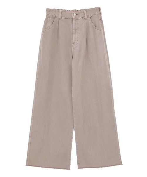 Green Parks(グリーンパークス)の「カラーピグメントパンツ(その他パンツ・レディース・カーキ/ブラウン/ライトグレー・FREE)」の21枚目の写真