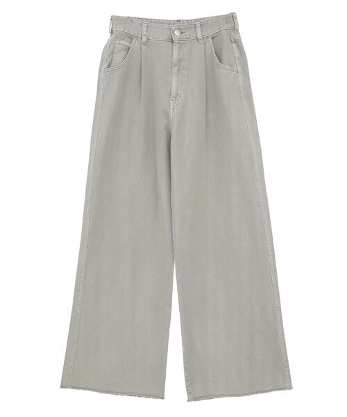 Green Parks(グリーンパークス)の「カラーピグメントパンツ(その他パンツ・レディース・カーキ/ブラウン/ライトグレー・FREE)」の22枚目の写真