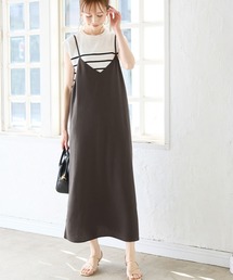 ROPE' PICNIC | プチローズアソートキャミワンピース(ワンピース)