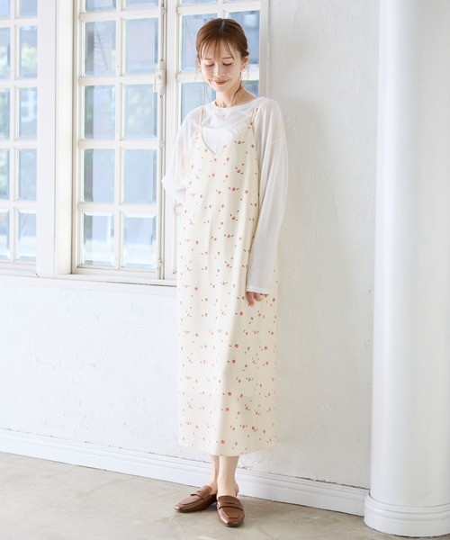 セール】プチローズアソートキャミワンピース（ワンピース）｜ROPE