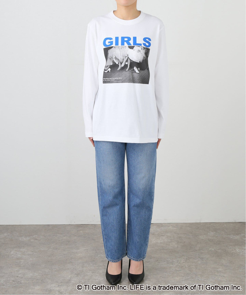 La TOTALITE(ラトータリテ)の「【洗える】GOOD ROCK SPEED/グッドロックスピード LIFE GIRLS ロンT(Tシャツ/カットソー・レディース・ホワイト・FREE)」の11枚目の写真