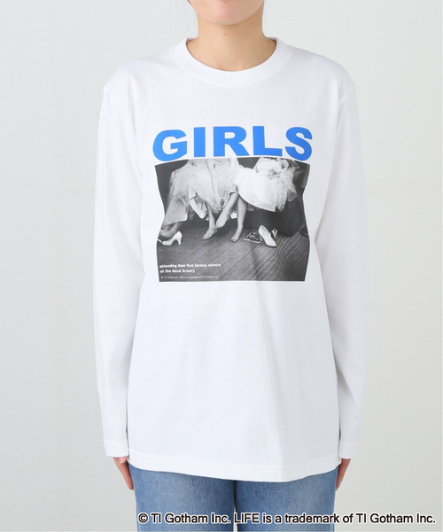 La TOTALITE(ラトータリテ)の「【洗える】GOOD ROCK SPEED/グッドロックスピード LIFE GIRLS ロンT(Tシャツ/カットソー・レディース・ホワイト・FREE)」の10枚目の写真