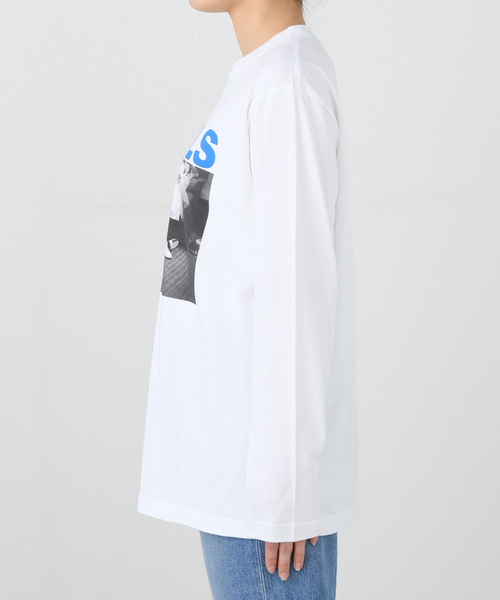 La TOTALITE(ラトータリテ)の「【洗える】GOOD ROCK SPEED/グッドロックスピード LIFE GIRLS ロンT(Tシャツ/カットソー・レディース・ホワイト・FREE)」の9枚目の写真
