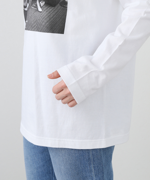 La TOTALITE(ラトータリテ)の「【洗える】GOOD ROCK SPEED/グッドロックスピード LIFE GIRLS ロンT(Tシャツ/カットソー・レディース・ホワイト・FREE)」の5枚目の写真