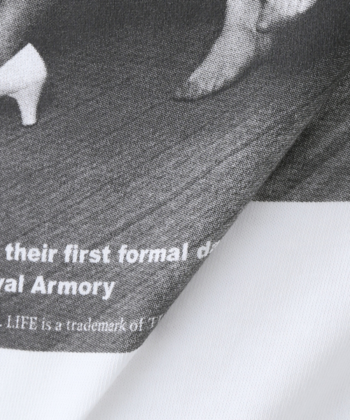 La TOTALITE(ラトータリテ)の「【洗える】GOOD ROCK SPEED/グッドロックスピード LIFE GIRLS ロンT(Tシャツ/カットソー・レディース・ホワイト・FREE)」の2枚目の写真