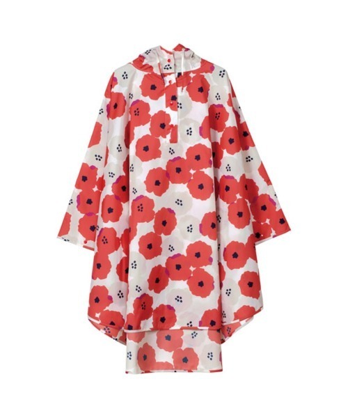Wpc.(ダブリュピーシー)の「ワールドパーティー W.P.C R1093 ポンチョ(レインコート/ポンチョ・レディース・ベージュ/オフホワイト/グリーン系その他/ブルー系その他/オレンジ系その他/レッド系その他/ブルー系その他2/ブルー系その他4/レッド系その他2/ブルー系その他3・FREE)」の8枚目の写真