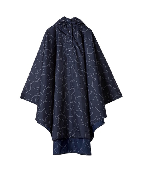 Wpc.(ダブリュピーシー)の「ワールドパーティー W.P.C R1093 ポンチョ(レインコート/ポンチョ・レディース・ベージュ/オフホワイト/グリーン系その他/ブルー系その他/オレンジ系その他/レッド系その他/ブルー系その他2/ブルー系その他4/レッド系その他2/ブルー系その他3・FREE)」の5枚目の写真