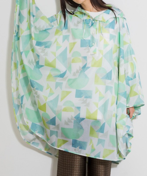 Wpc.(ダブリュピーシー)の「ワールドパーティー W.P.C R1093 ポンチョ(レインコート/ポンチョ・レディース・ベージュ/オフホワイト/グリーン系その他/ブルー系その他/オレンジ系その他/レッド系その他/ブルー系その他2/ブルー系その他4/レッド系その他2/ブルー系その他3・FREE)」の18枚目の写真