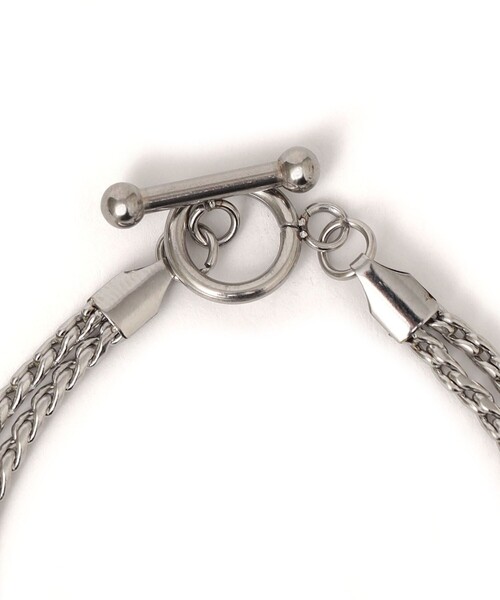 SHIPS any（シップス エニィ）の「SHIPS any: サージカルステンレス ブレスレット◇（ブレスレット・メンズ・ストーン/ホワイト系/ホワイト/ライトホワイト・ONE SIZE）」の20枚目の写真