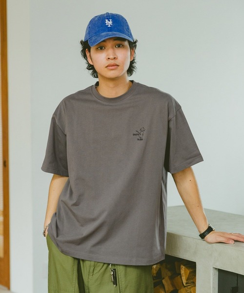 RAGEBLUE(レイジブルー)の「天竺/ワンポイント刺繍Tシャツ(Tシャツ/カットソー・メンズ・ライトブルー/ブラック/ダークグレー/ホワイト・SMALL/MEDIUM/LARGE)」の10枚目の写真