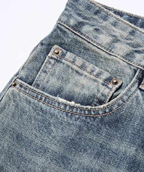 Noen（ノエン）の「ペイントバギーデニムパンツ（デニムパンツ・メンズ・ブルー・MEDIUM/LARGE）」の11枚目の写真