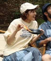 【綿100%】楊柳刺繍Tシャツ
