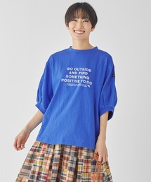 【綿100%】楊柳刺繍Tシャツ
