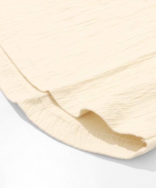 KRIFF MAYER Lady's Collection（クリフメイヤーレディースコレクション）の「【綿100%】楊柳刺繍Tシャツ（Tシャツ/カットソー・レディース・ナチュラル/カラフル/ブルー/イエロー/グレー/ブラック・MEDIUM/LARGE）」の17枚目の写真