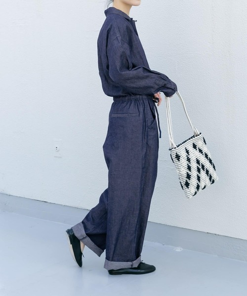 激安ファッション - かぐれ デニムオーバーオール インディゴ サイズ1