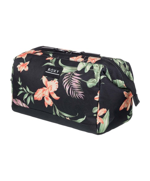 ROXY（ロキシー）の「TINY RIP/ロキシーボタニカル柄ポーチ（ポーチ・レディース・ホワイト×ブラック・FREE）」の6枚目の写真