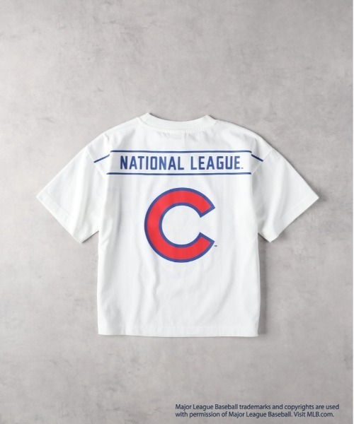 Right-on(ライトオン)の「MLB(エムエルビー)【キッズ】チームロゴTシャツ(Tシャツ/カットソー・キッズ・グリーン/ブルー/ホワイト・150/140/130/120/160)」の6枚目の写真