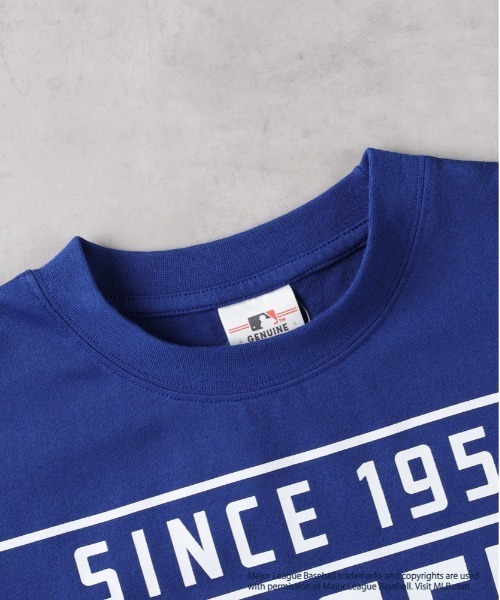 Right-on(ライトオン)の「MLB(エムエルビー)【キッズ】チームロゴTシャツ(Tシャツ/カットソー・キッズ・グリーン/ブルー/ホワイト・150/140/130/120/160)」の12枚目の写真