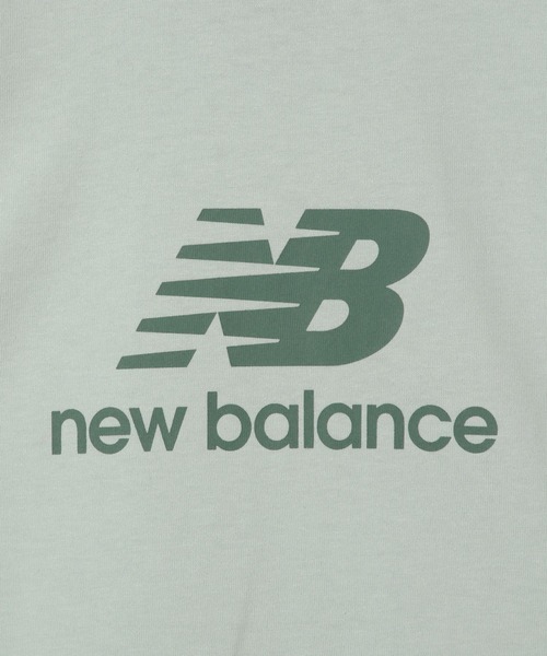NEW BALANCE(ニューバランス)の「【new balance(ニューバランス)】スタックドロゴT(KIDS)(Tシャツ/カットソー・キッズ・ブラック/グリーン/オレンジ/グレー・130cm/140cm/150cm/160cm)」の8枚目の写真