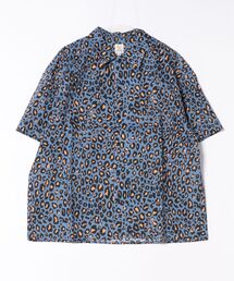 Revo. | 【Revo.】ペイントレオパードパターンショートスリーブシャツ/メンズ(シャツ/ブラウス)