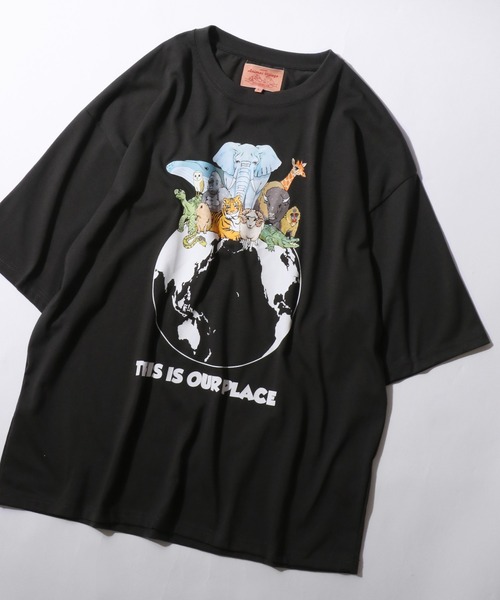 SITRY(シトリー)の「Animal Print Assort T-Shirt/アニマル アソート オーバーサイズ 半袖Tシャツ レディース メンズ(Tシャツ/カットソー・メンズ・チャコール/ベージュ系その他2/ブラック系その他2/ホワイト系その他5/ホワイト系その他4/ホワイト系その他2/ブラック/ホワイト系その他3/ベージュ系その他/ホワイト系その他/ホワイト/ブラック系その他/ベージュ系その他3/ブラック系その他3/オートミール・M/LL/L)」の11枚目の写真