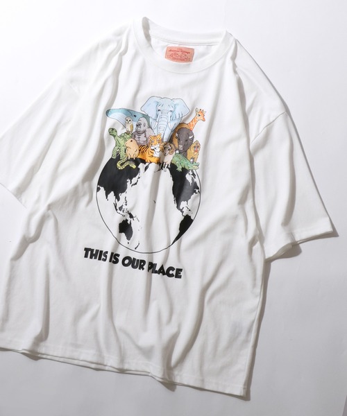 SITRY(シトリー)の「Animal Print Assort T-Shirt/アニマル アソート オーバーサイズ 半袖Tシャツ レディース メンズ(Tシャツ/カットソー・メンズ・チャコール/ベージュ系その他2/ブラック系その他2/ホワイト系その他5/ホワイト系その他4/ホワイト系その他2/ブラック/ホワイト系その他3/ベージュ系その他/ホワイト系その他/ホワイト/ブラック系その他/ベージュ系その他3/ブラック系その他3/オートミール・M/LL/L)」の3枚目の写真