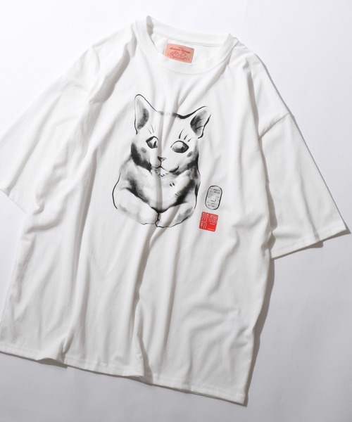 SITRY(シトリー)の「Animal Print Assort T-Shirt/アニマル アソート オーバーサイズ 半袖Tシャツ レディース メンズ(Tシャツ/カットソー・メンズ・チャコール/ベージュ系その他2/ブラック系その他2/ホワイト系その他5/ホワイト系その他4/ホワイト系その他2/ブラック/ホワイト系その他3/ベージュ系その他/ホワイト系その他/ホワイト/ブラック系その他/ベージュ系その他3/ブラック系その他3/オートミール・M/LL/L)」の5枚目の写真
