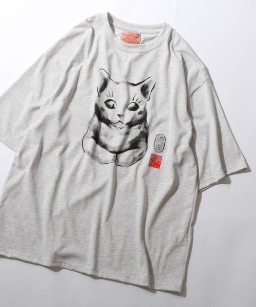 SITRY(シトリー)の「Animal Print Assort T-Shirt/アニマル アソート オーバーサイズ 半袖Tシャツ レディース メンズ(Tシャツ/カットソー・メンズ・チャコール/ベージュ系その他2/ブラック系その他2/ホワイト系その他5/ホワイト系その他4/ホワイト系その他2/ブラック/ホワイト系その他3/ベージュ系その他/ホワイト系その他/ホワイト/ブラック系その他/ベージュ系その他3/ブラック系その他3/オートミール・M/LL/L)」の14枚目の写真