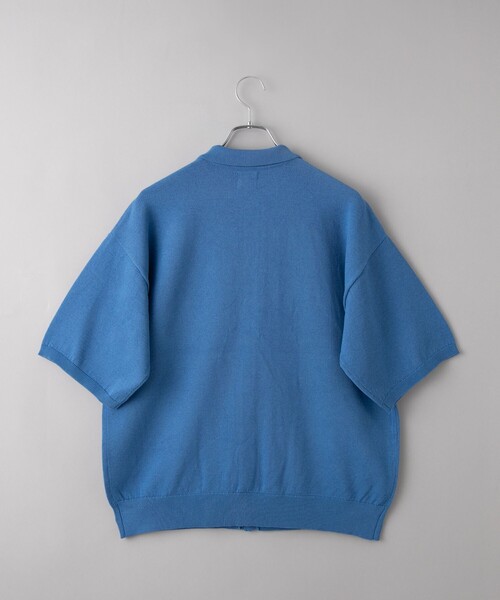 coen（コーエン）の「サラコニットポロカーディガン 　ー 洗濯機洗い/釣り干し可ー（ニット/セーター・メンズ・ブラック/ライトブルー・M/L）」の11枚目の写真