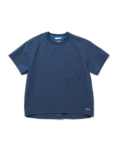 NANGA（ナンガ）の「DotAir COMFY TEE/ドットエア コンフィーティー（Tシャツ/カットソー・メンズ・ベージュ系その他/プラム/ブラック系その他/ブルー/ネイビー/グリーン・M/L/XL/S）」の5枚目の写真
