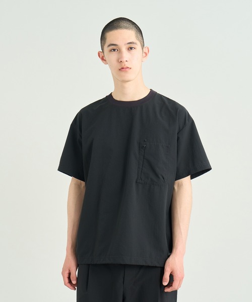NANGA（ナンガ）の「DotAir COMFY TEE/ドットエア コンフィーティー（Tシャツ/カットソー・メンズ・ベージュ系その他/プラム/ブラック系その他/ブルー/ネイビー/グリーン・M/L/XL/S）」の20枚目の写真