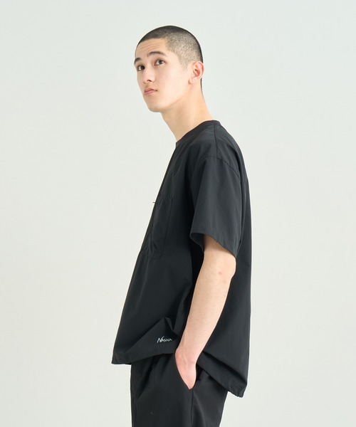 NANGA（ナンガ）の「DotAir COMFY TEE/ドットエア コンフィーティー（Tシャツ/カットソー・メンズ・ベージュ系その他/プラム/ブラック系その他/ブルー/ネイビー/グリーン・M/L/XL/S）」の21枚目の写真
