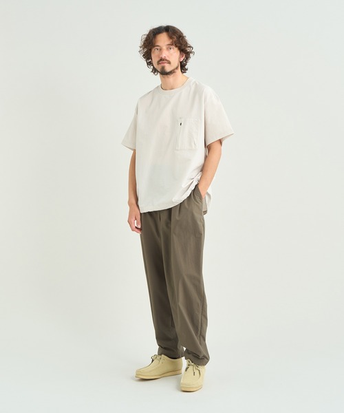 NANGA（ナンガ）の「DotAir COMFY TEE/ドットエア コンフィーティー（Tシャツ/カットソー・メンズ・ベージュ系その他/プラム/ブラック系その他/ブルー/ネイビー/グリーン・M/L/XL/S）」の8枚目の写真