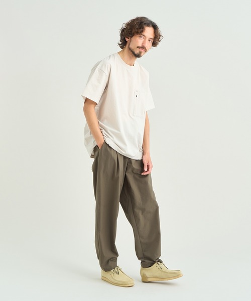 NANGA（ナンガ）の「DotAir COMFY TEE/ドットエア コンフィーティー（Tシャツ/カットソー・メンズ・ベージュ系その他/プラム/ブラック系その他/ブルー/ネイビー/グリーン・M/L/XL/S）」の12枚目の写真