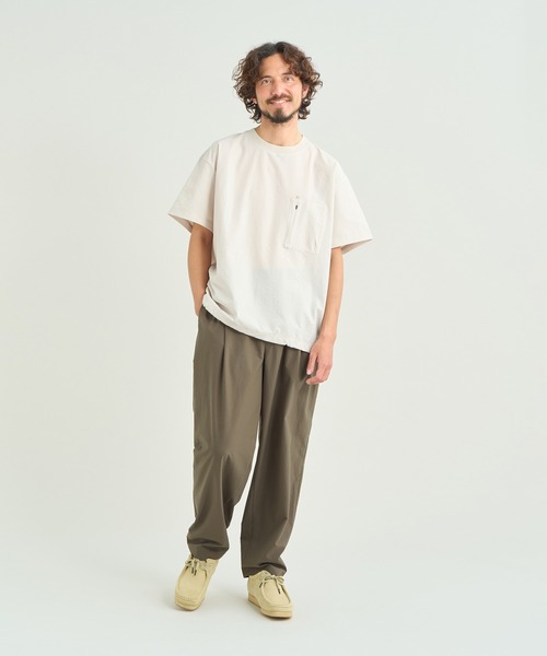 NANGA（ナンガ）の「DotAir COMFY TEE/ドットエア コンフィーティー（Tシャツ/カットソー・メンズ・ベージュ系その他/プラム/ブラック系その他/ブルー/ネイビー/グリーン・M/L/XL/S）」の13枚目の写真