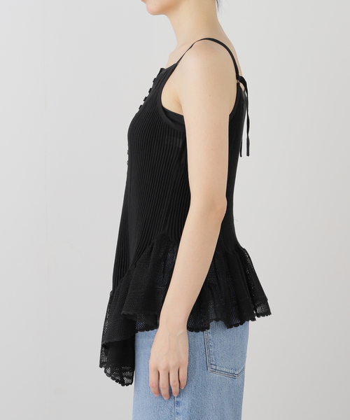 追加》TGOR/トゴール フリル キャミソール TG5S-J0306（キャミソール