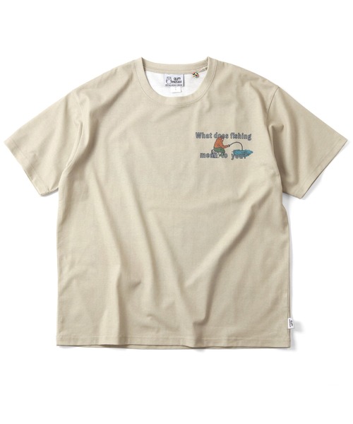 5.8oz T/Cドライfishing is my life Tee | ジムマスター（gym
