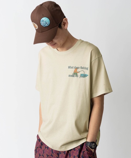 5.8oz T/Cドライfishing is my life Tee | ジムマスター（gym