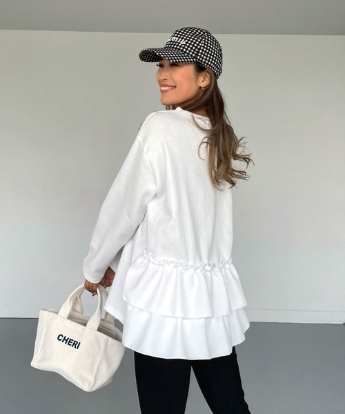 CHERI since 1985 sweet long tee 長袖トップス 楽天市場】トップス ロンT カットソー 長袖 袖スリット
