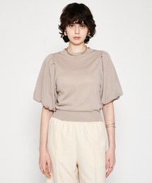 cloenc | 【手洗い可】バルーンラメニットプルオーバー(ニット/セーター)