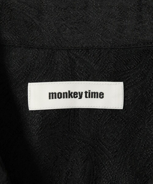 MONKEY TIME(モンキータイム)の「ジャガード シャツ(シャツ/ブラウス・メンズ・ライトピンク/ブラック・S/XL/L/M)」の10枚目の写真