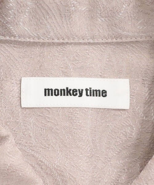 MONKEY TIME ジャガード シャツ 2025年新作 ジャガード シャツ（シャツ/ブラウス）｜MONKEY TIME（モンキー